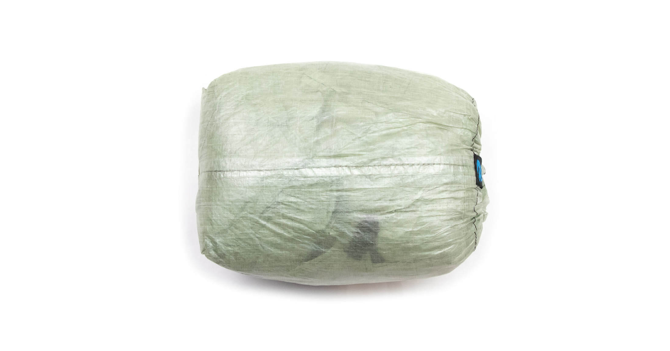 packed ultralight tarp