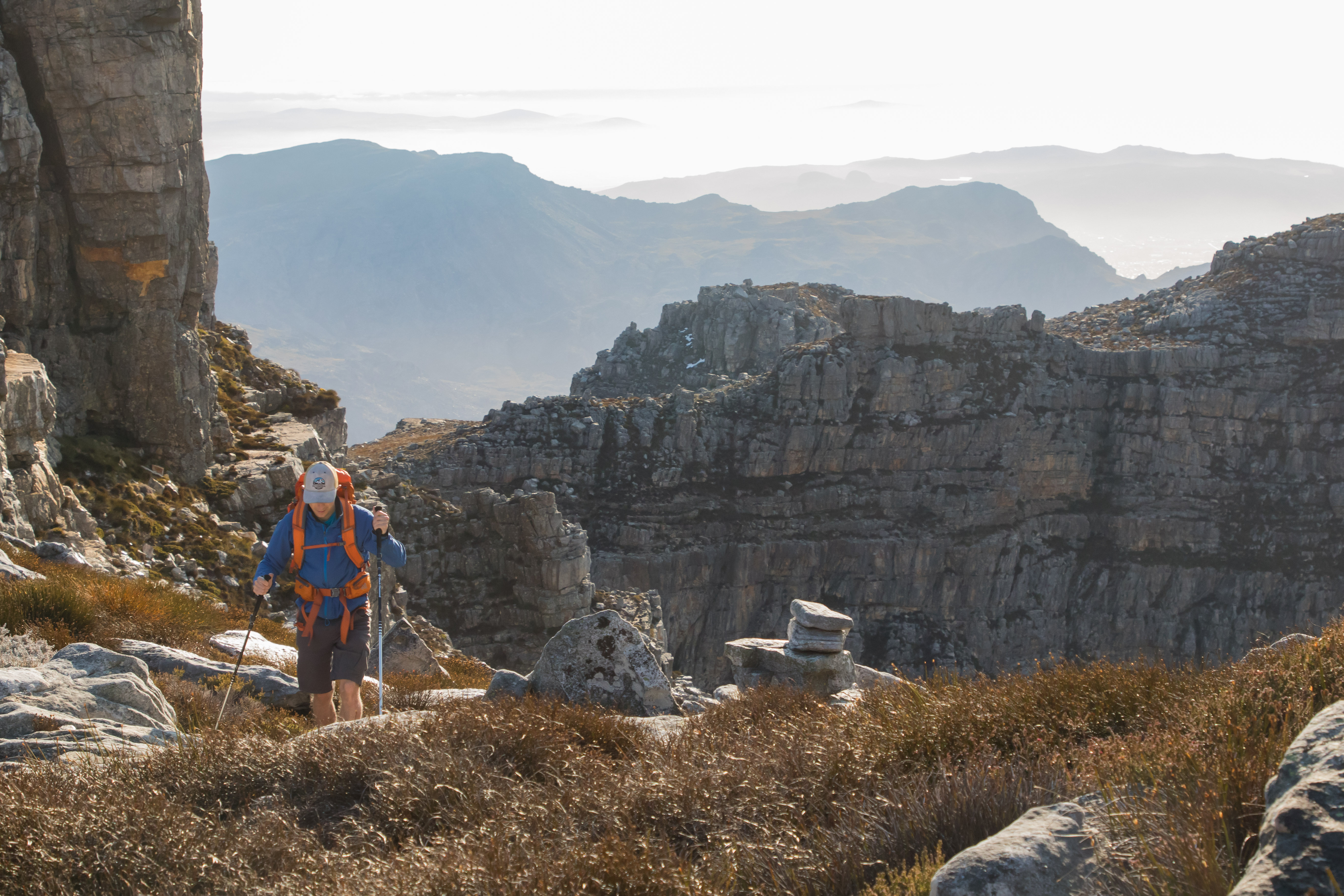 hiking in the Cape Fold mountains