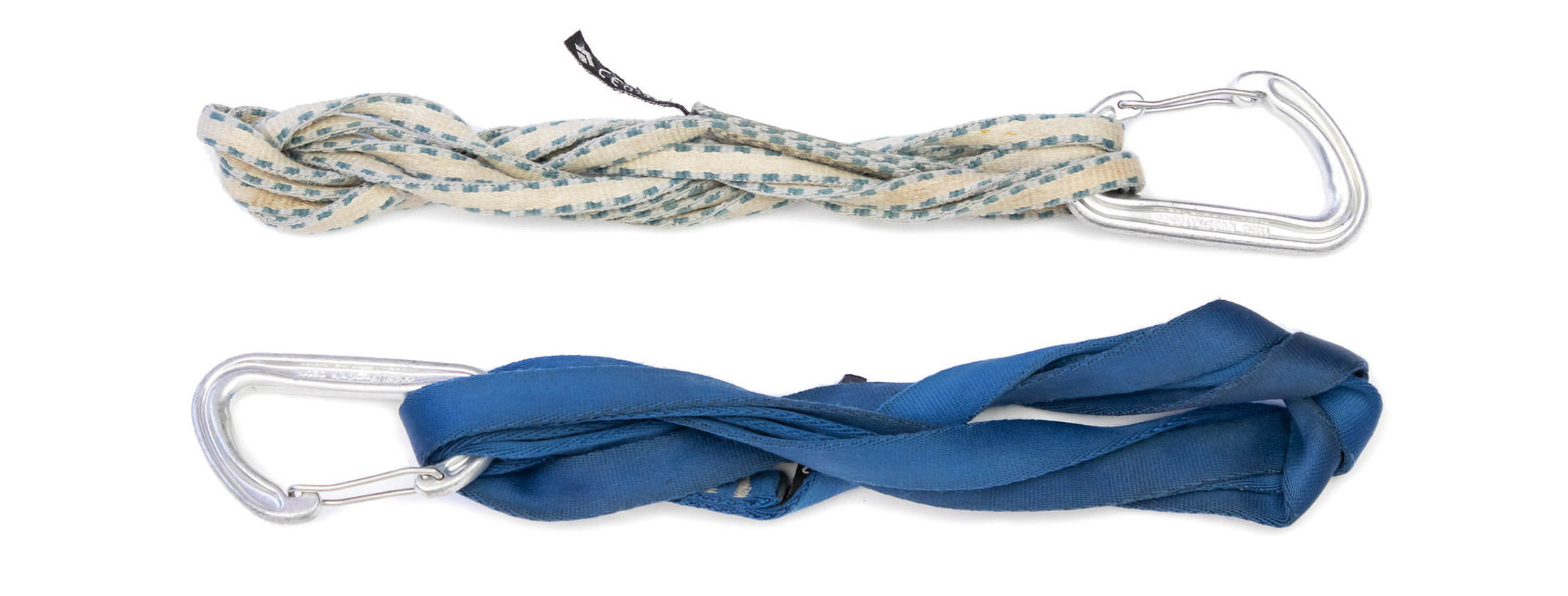 dyneema sling and nylon sling