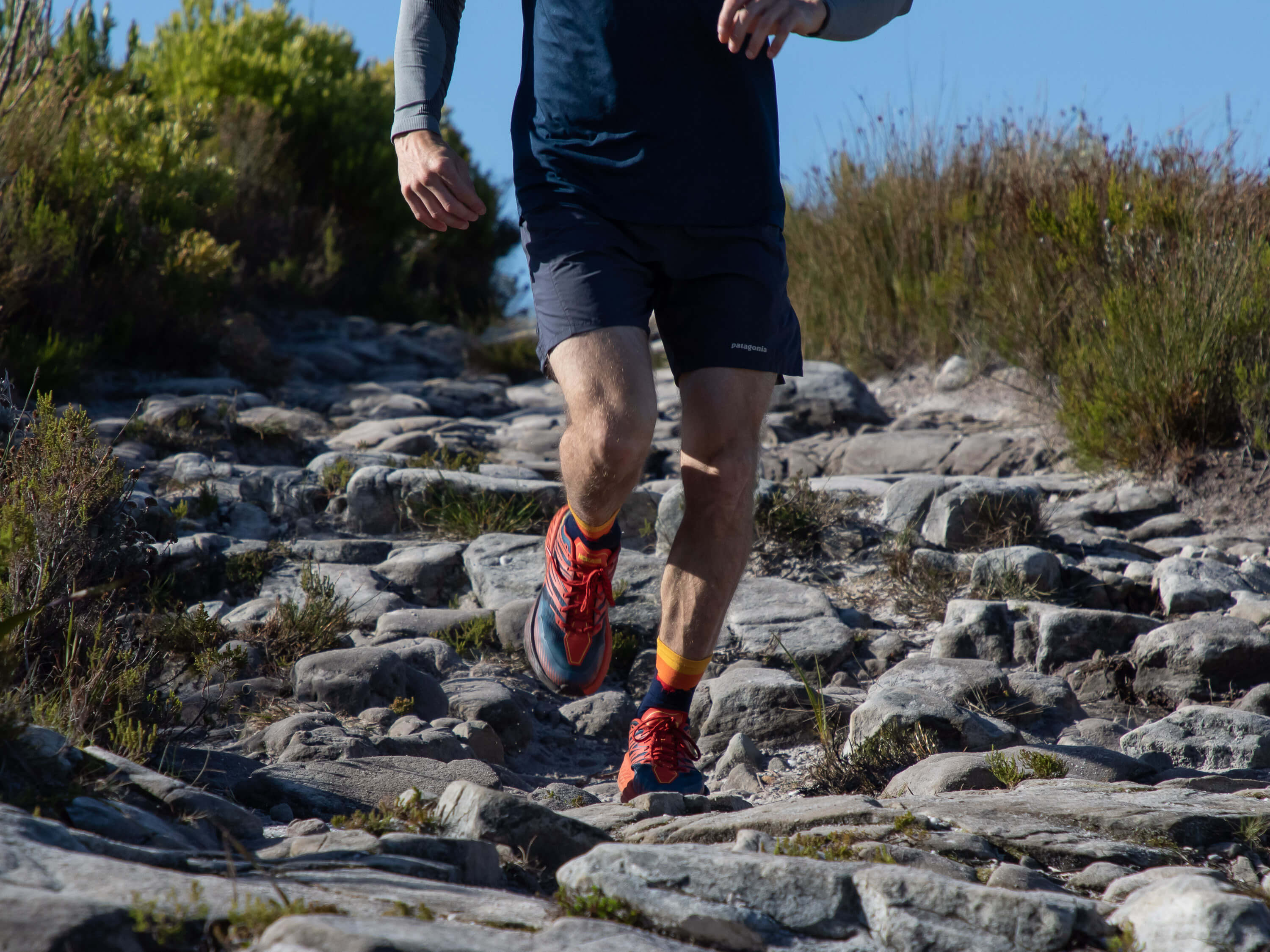 running in trail shoes