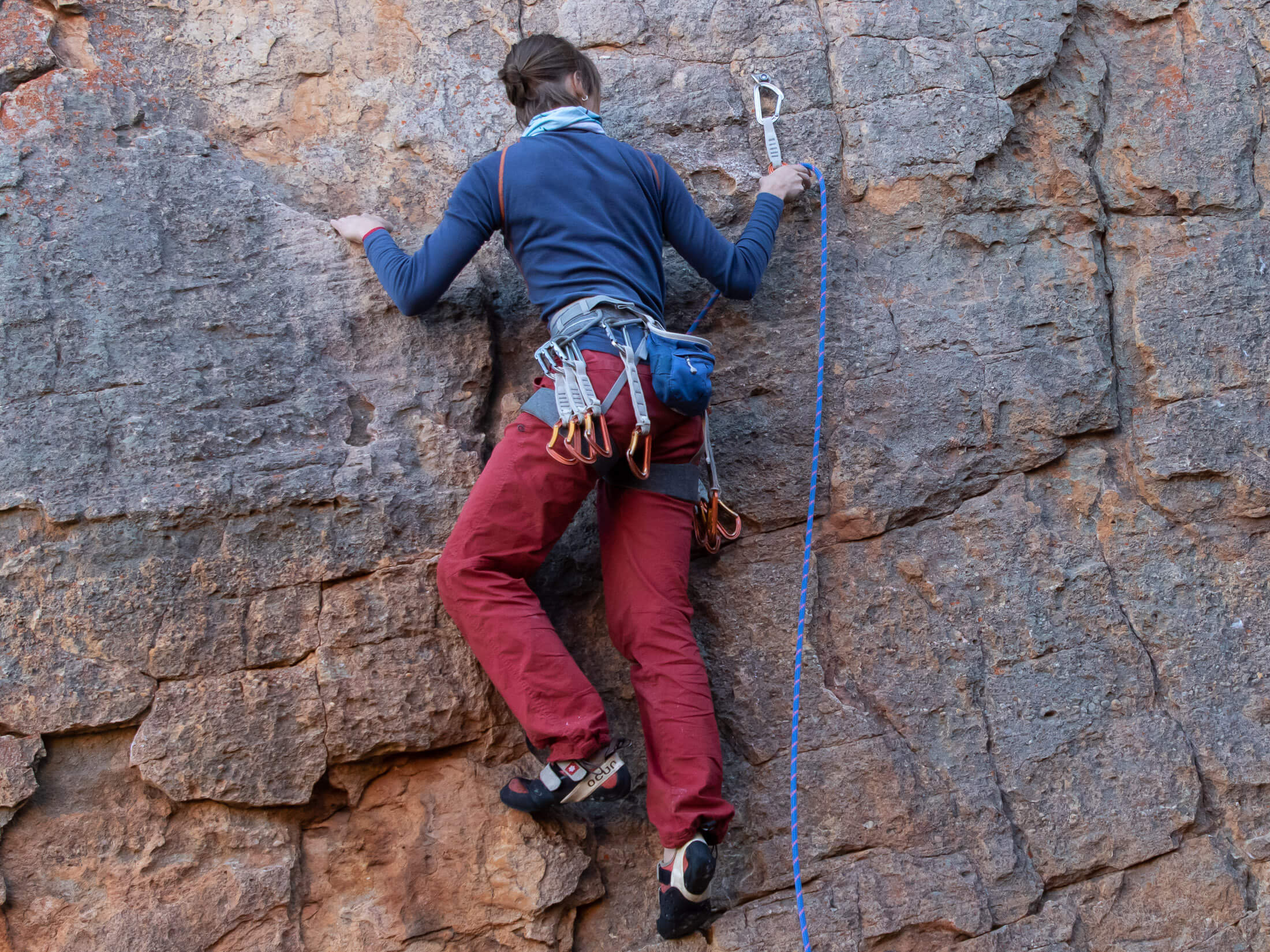 How To Pass Your Lead Climbing Test, by Chase Cottle, KnotClimbing