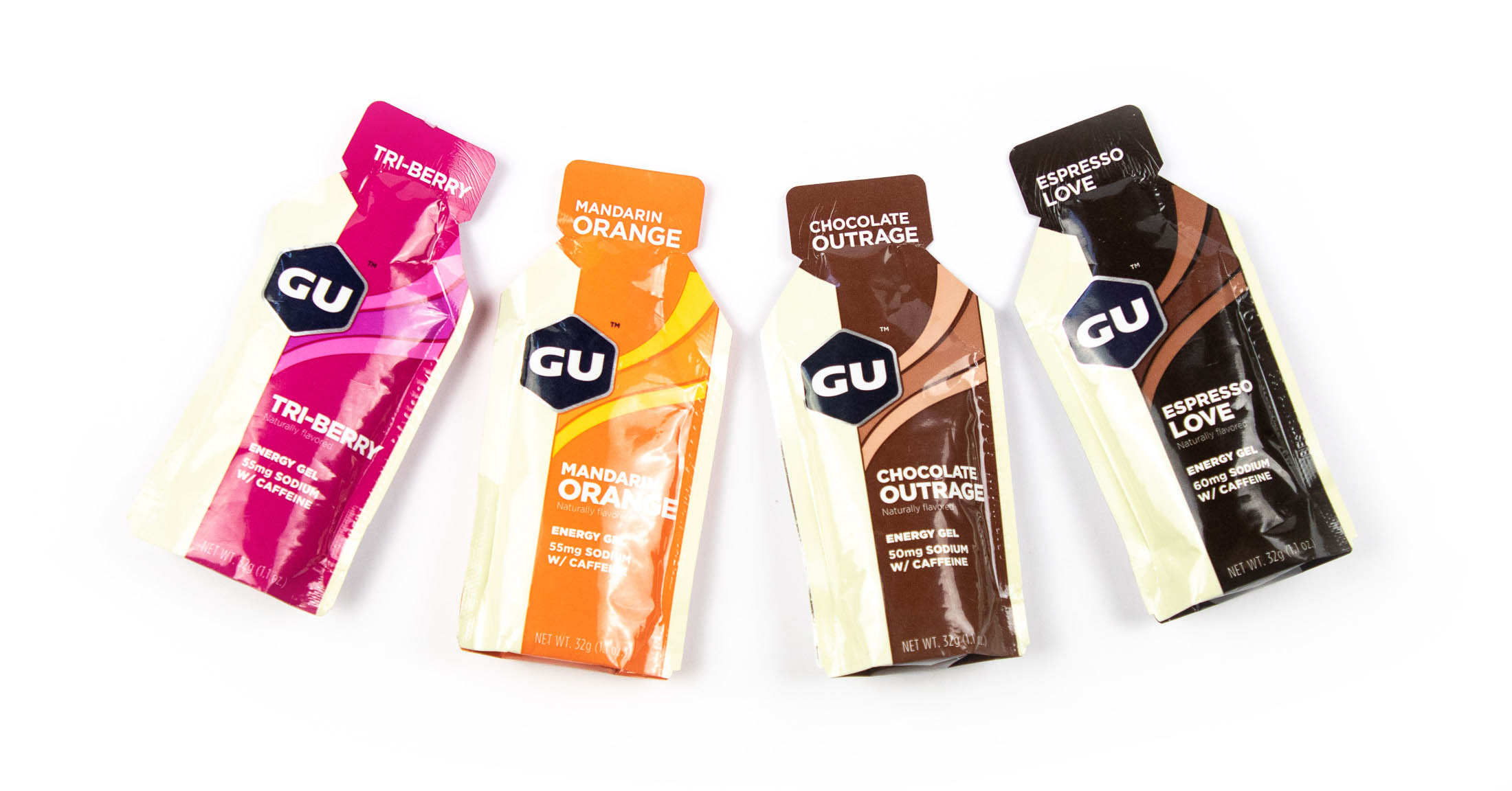 sachets of GU gel