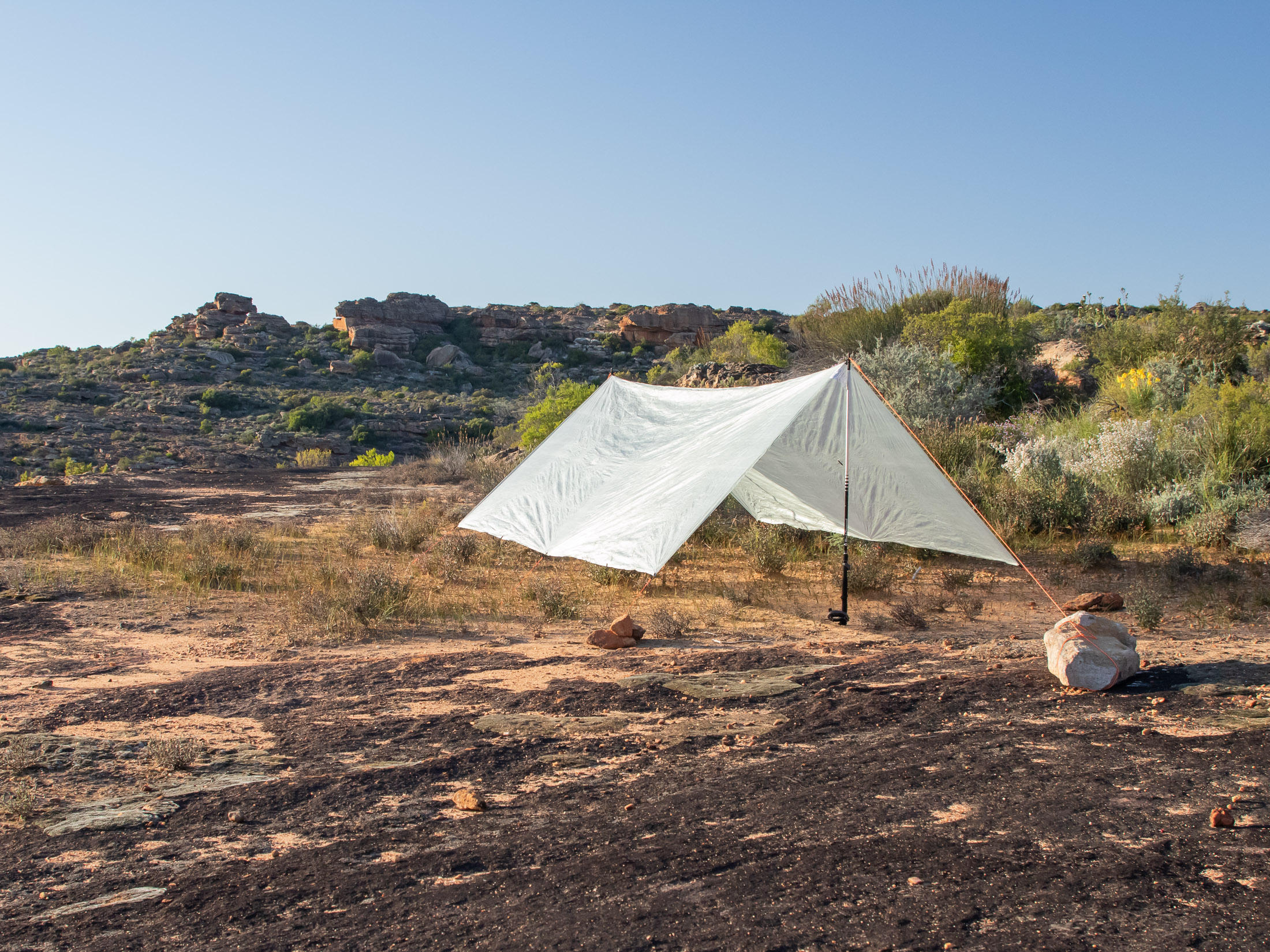 A-frame tarp