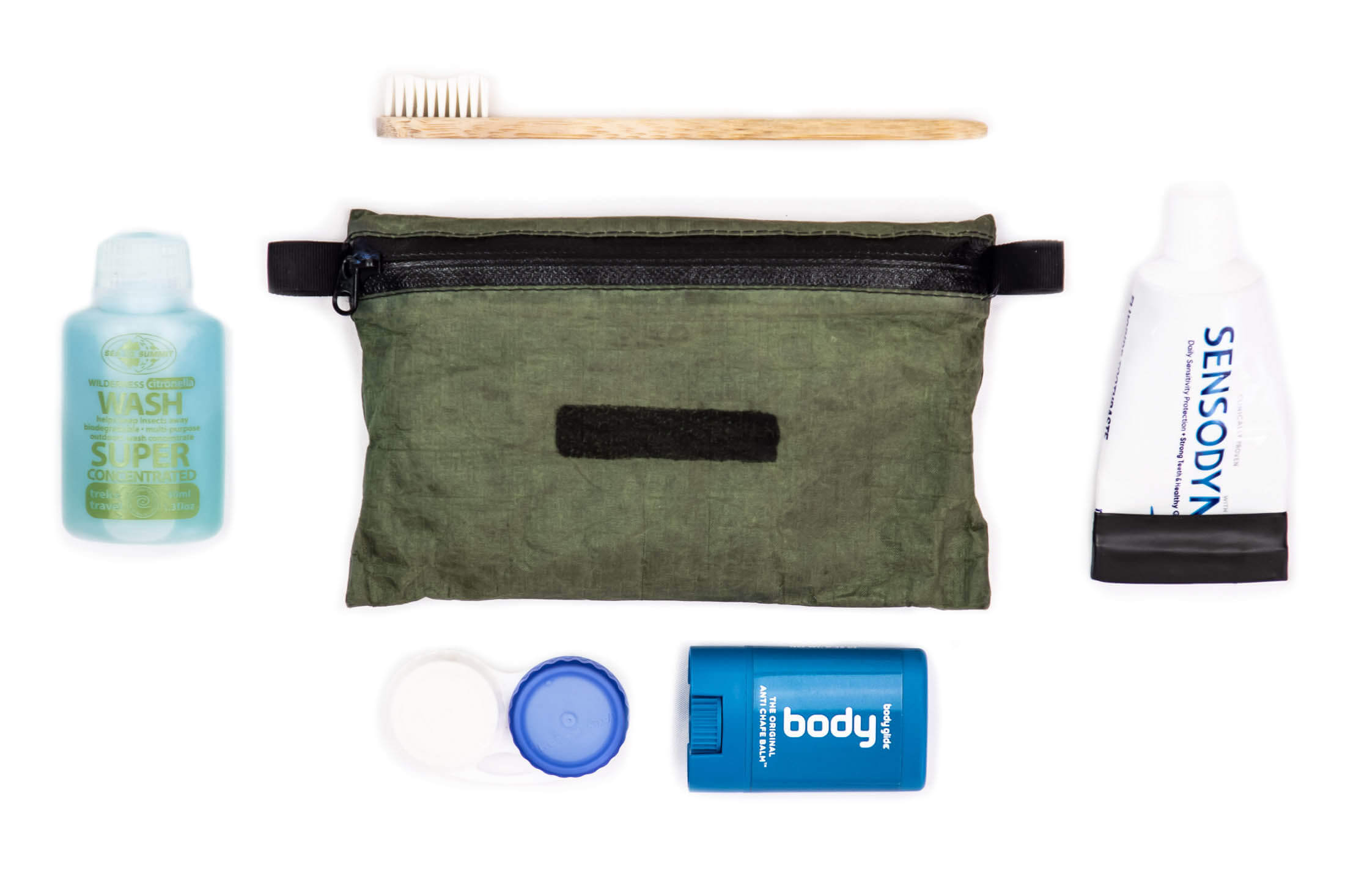 backpacking toiletry kit