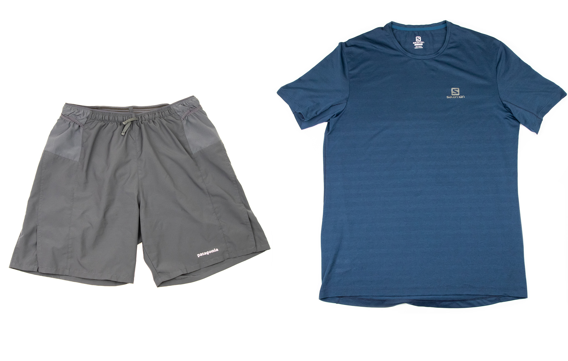 shorts and T-shirt for running