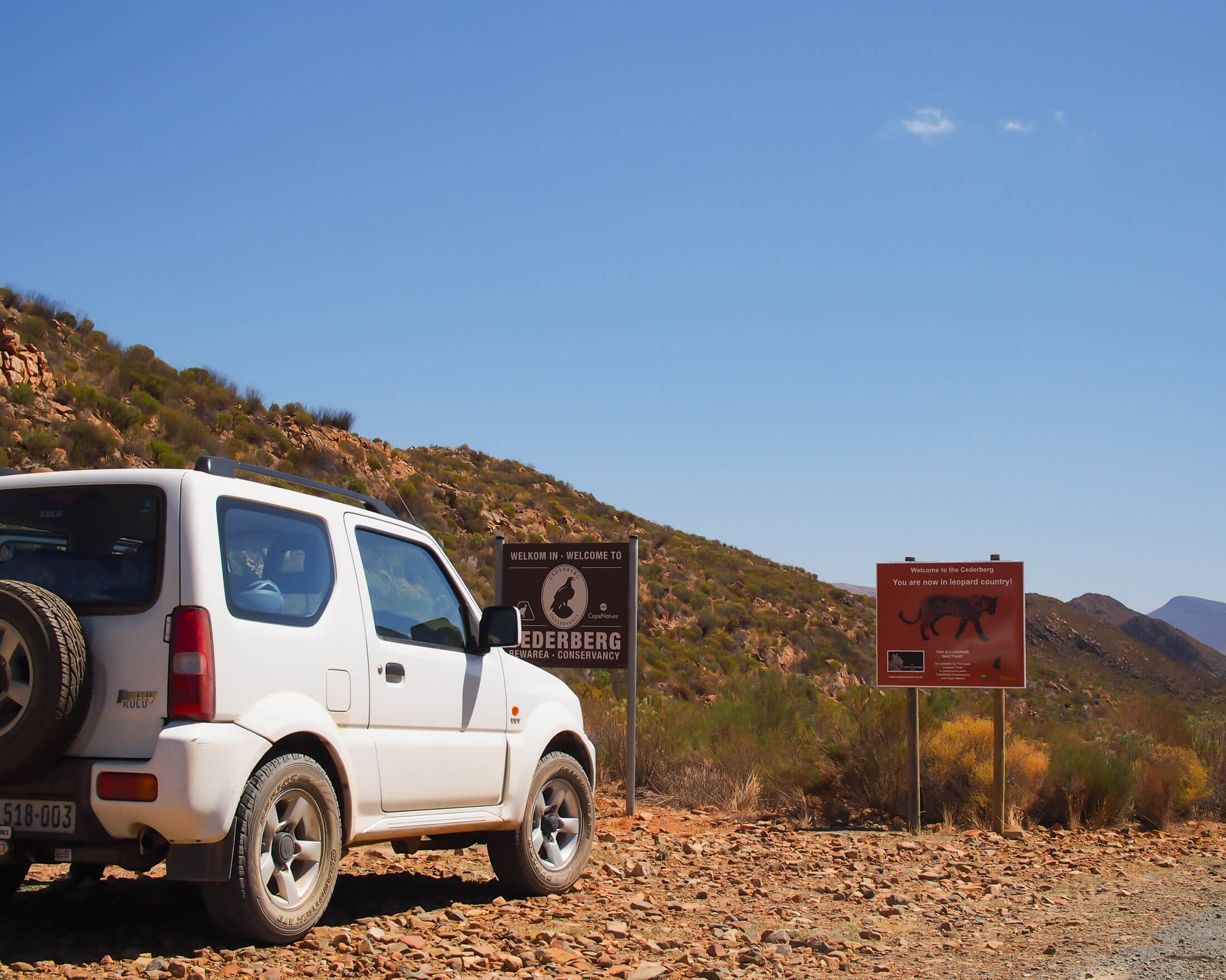 entrance to Cederberg