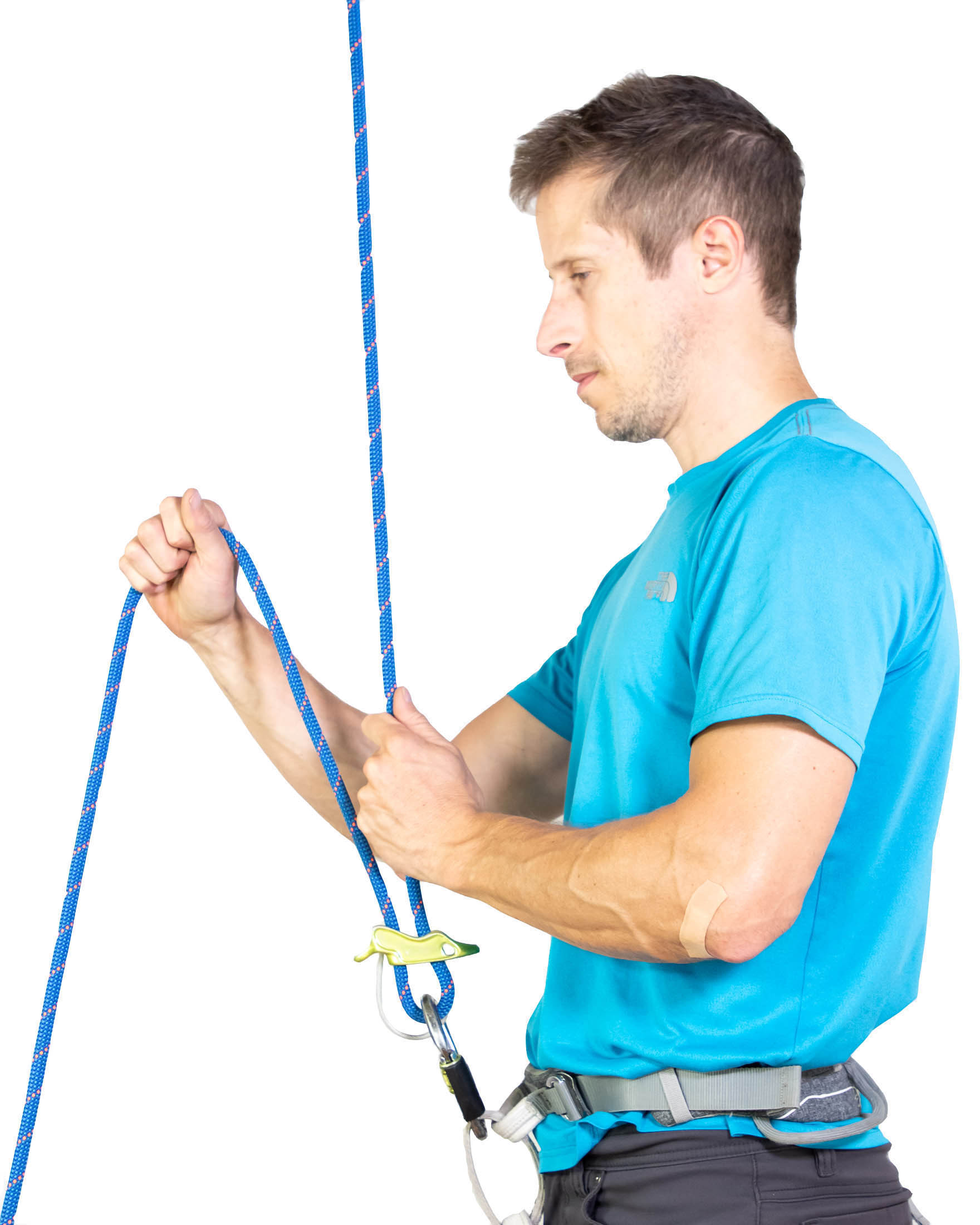 belay technique step 2