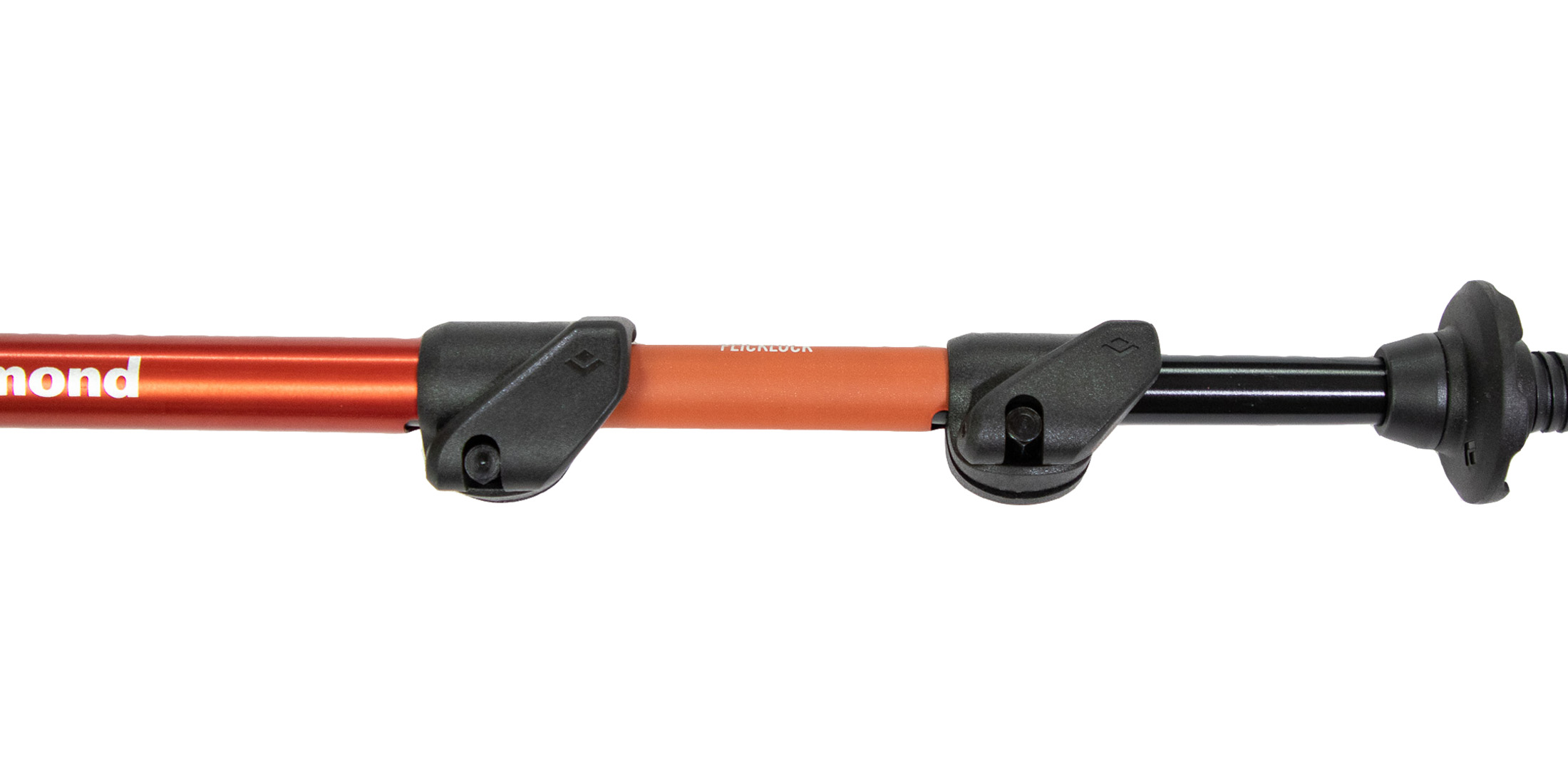 lever lock on trekking pole