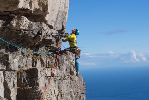 One Rope or Two When to Use Half Ropes Trail Crag